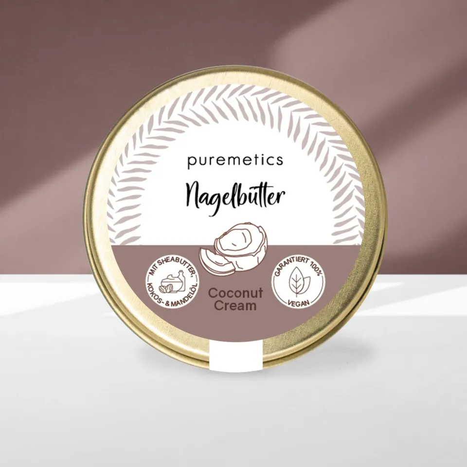 puremetics Nagelbutter Coconut Cream neglebalsam kokos