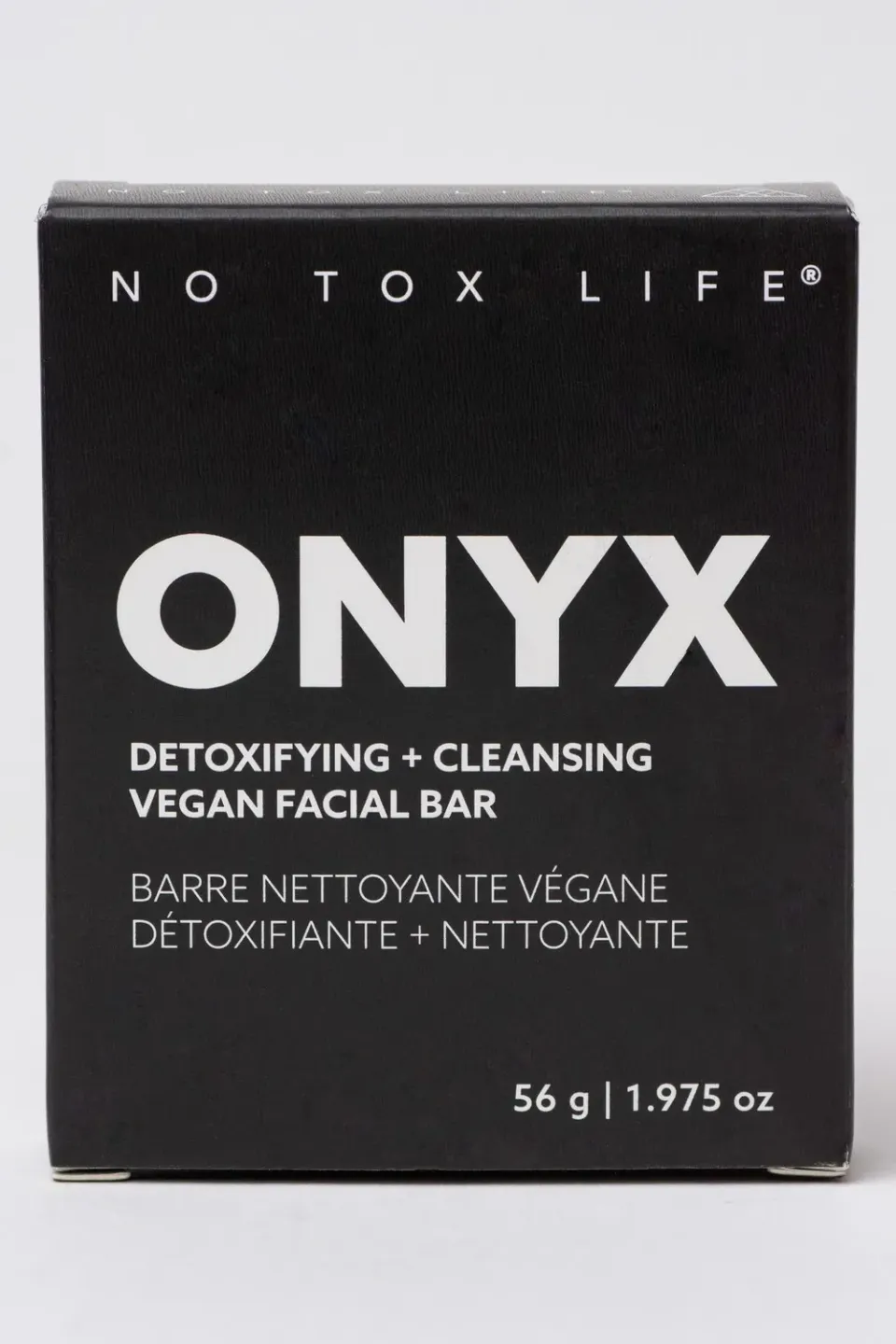 No Tox Life Solidsilk Onyx ansigtssæbe med kul
