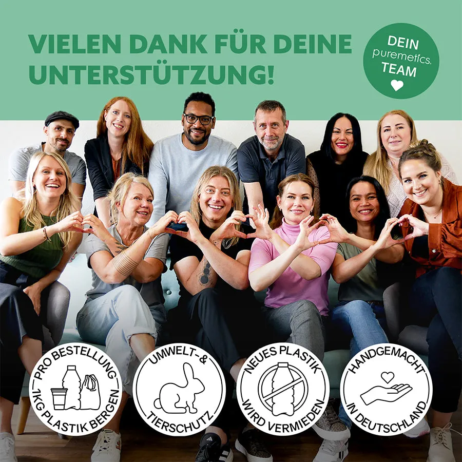 puremetics Gute Besserung dusch-fluff eukalyptus 1 stk