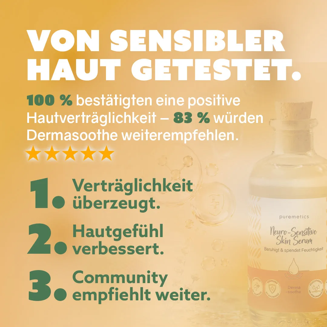 puremetics Dermasoothe serum sensitiv hud 1 stk