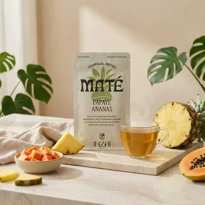 Naturayl Détox maté te papaya-ananas energi