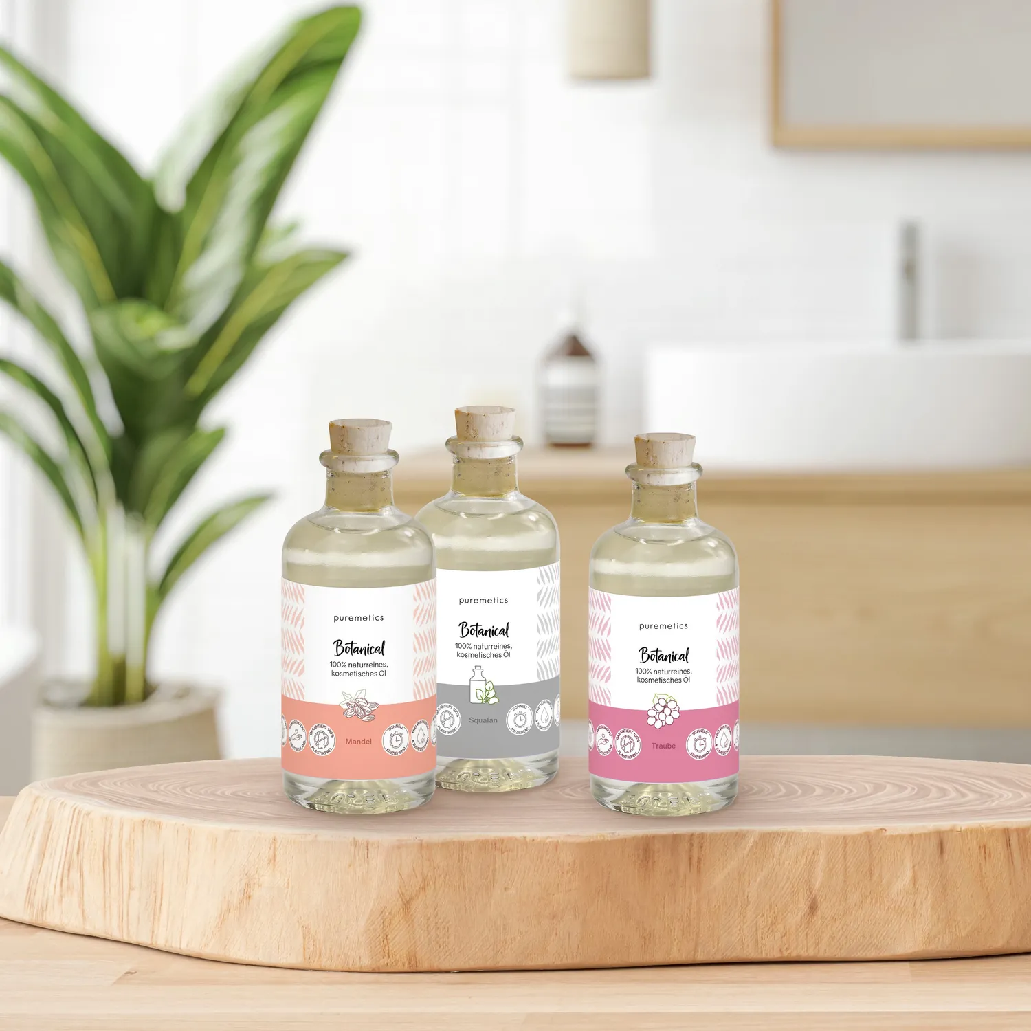 puremetics Botanicals Mandel plejeolie mild til ansigt