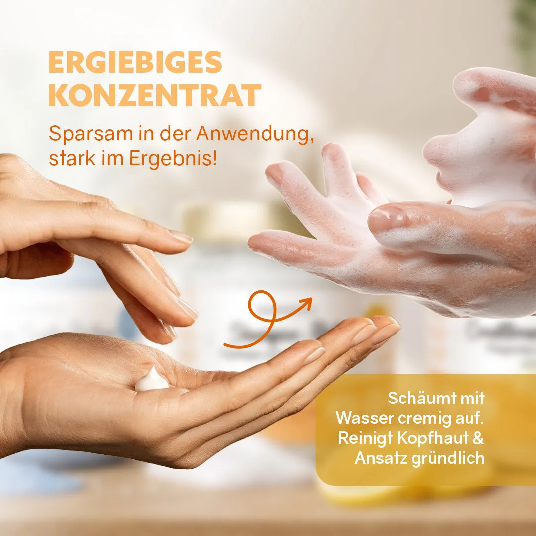 puremetics Anti-Fedt Shampoo-Fluff Zitrone Orange shampoo