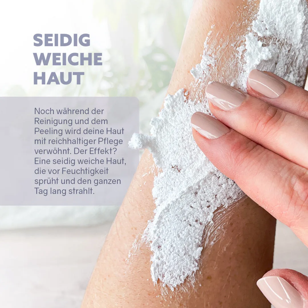 puremetics 3in1 Dusch-Fluff Sensibelchen uparfumeret