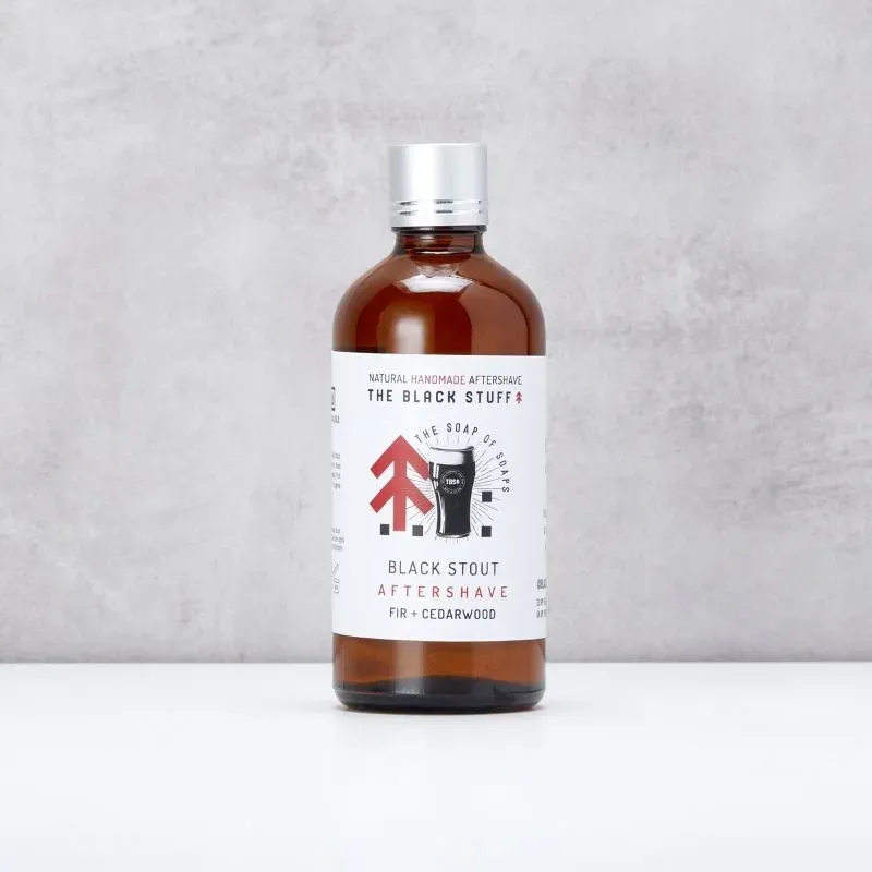 The Black Stuff Black Stout aftershave 100ml