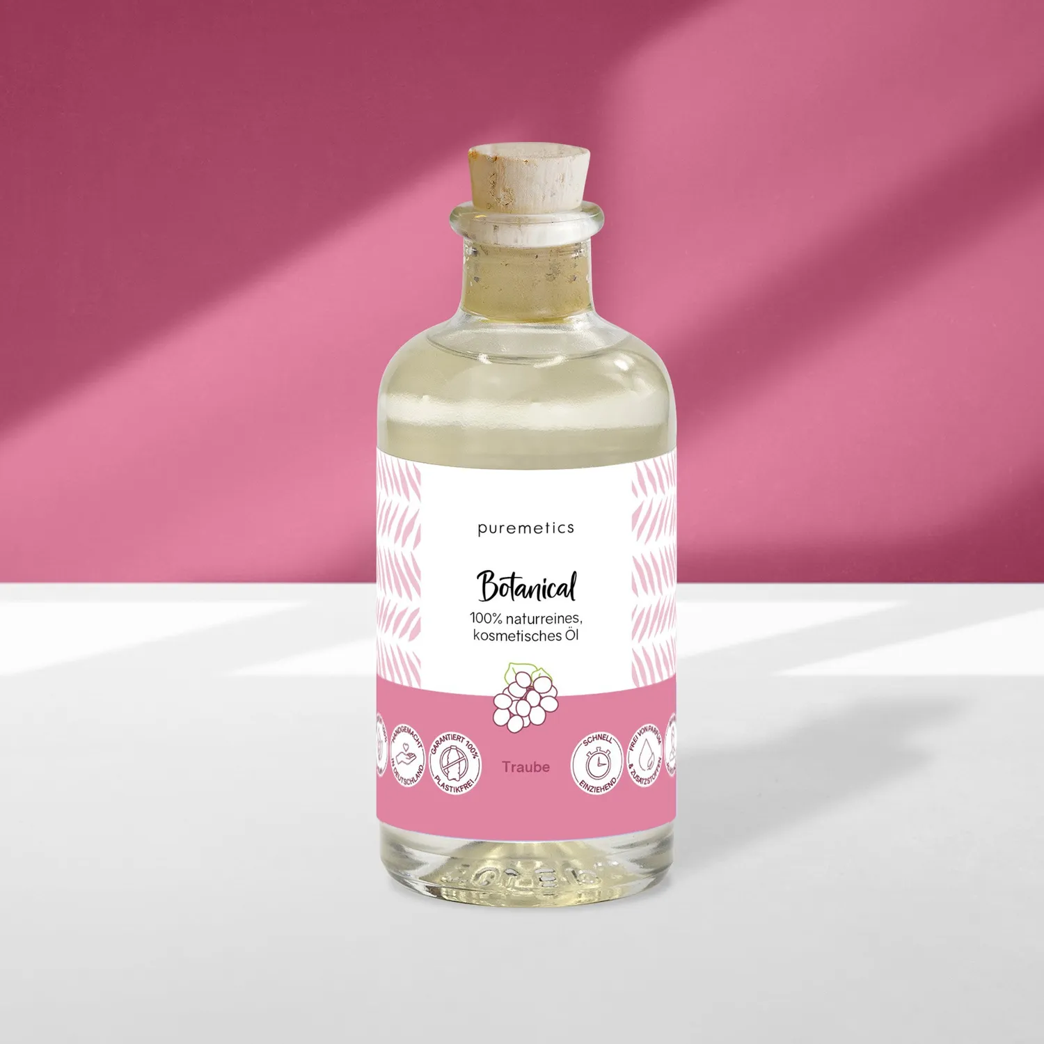 puremetics Botanicals planteolie mandel naturlig pleje