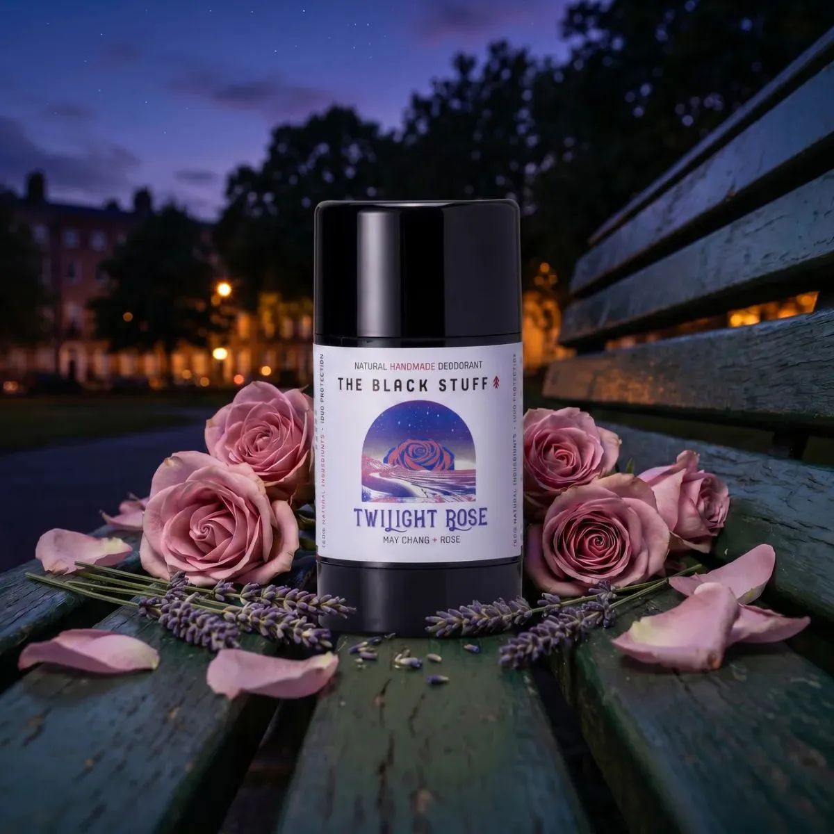 The Black Stuff Twilight Rose deodorant rose naturlig
