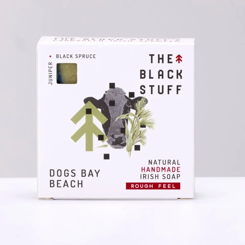 The Black Stuff Dogs Bay Beach sæbe eksfolierende