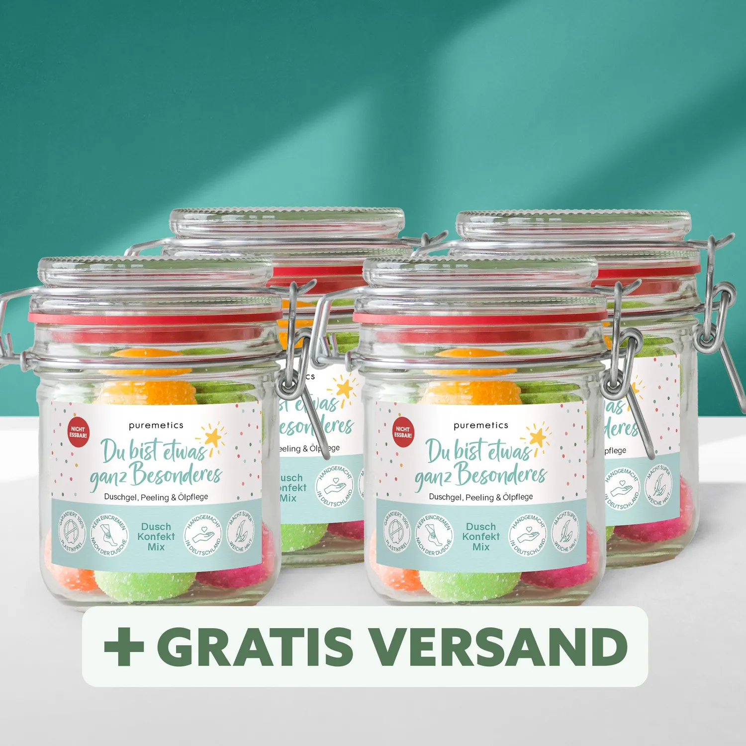 puremetics 3in1 brusekonfekt Du bist etwas ganz Besonderes 10 stk