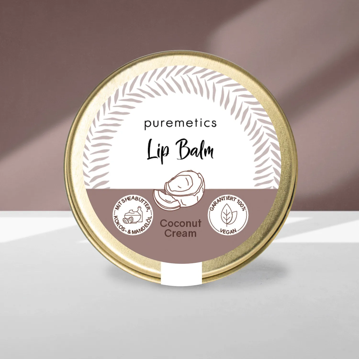 puremetics Lip Balm læbepomade coconut cream