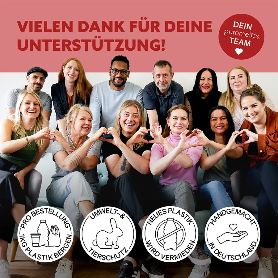 puremetics 3in1 Dusch-Konfekt Erdbeere badesæbe 10 stk
