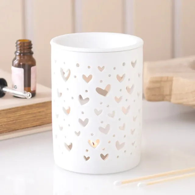 Naturayl Cœur de Lumière duftlampe til voks 11 cm