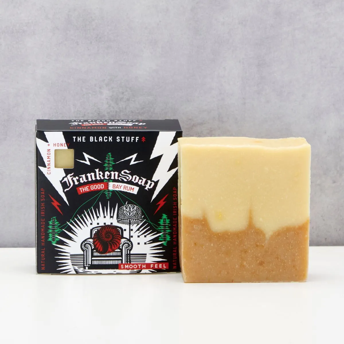 The Black Stuff Frankensoap Good Bay Rum sæbe 130 g mild