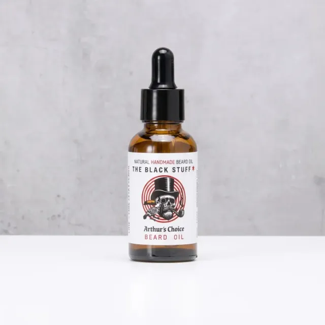 The Black Stuff Arthur's Choice skægolie 60 ml dyb pleje