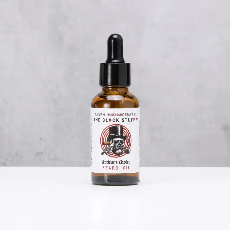 The Black Stuff Arthur's Choice skægolie 60 ml dyb pleje