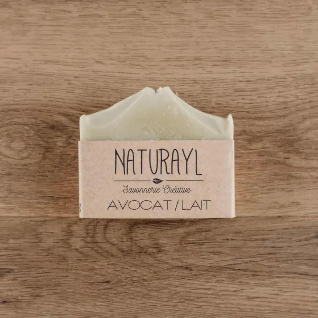 Naturayl avocado gedemælk sæbe fast sart hud