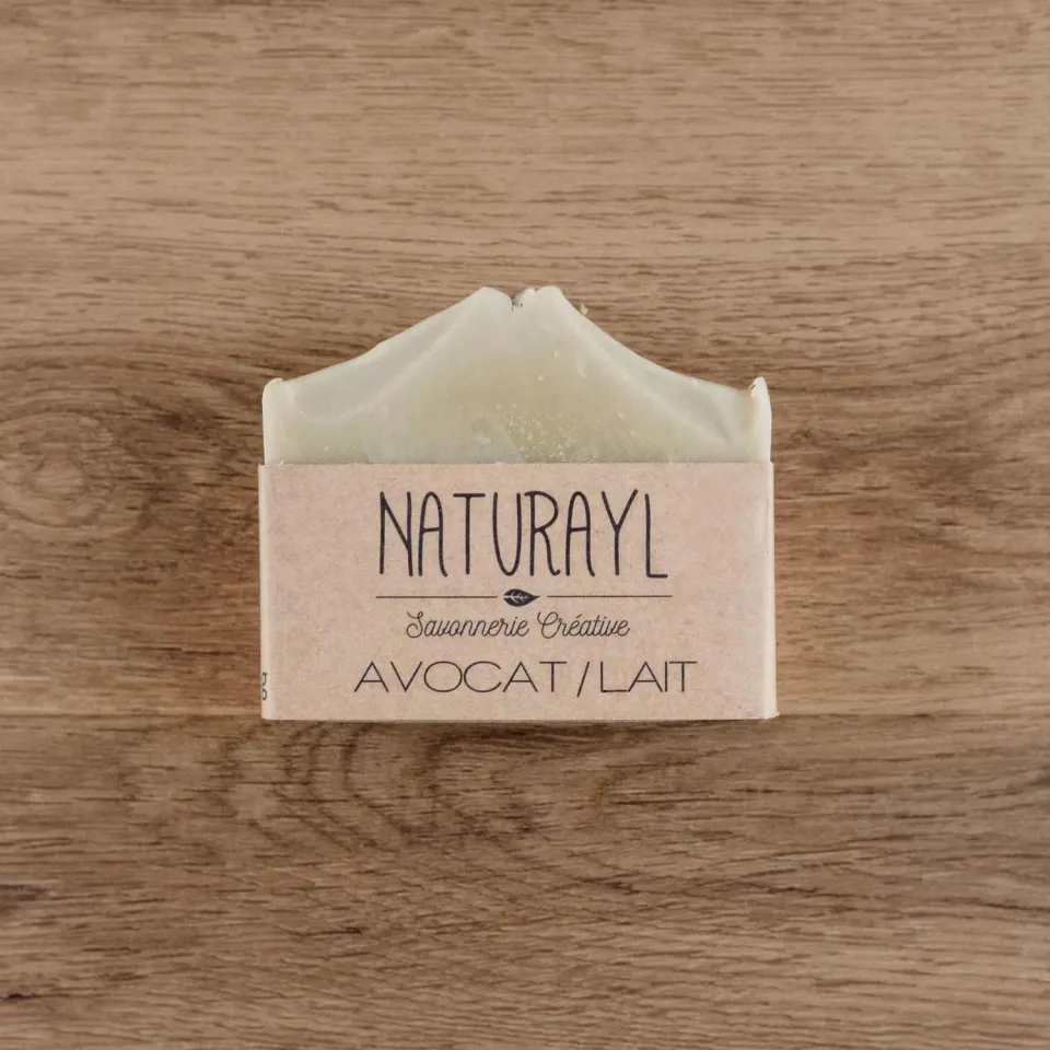 Naturayl avocado gedemælk sæbe fast sart hud