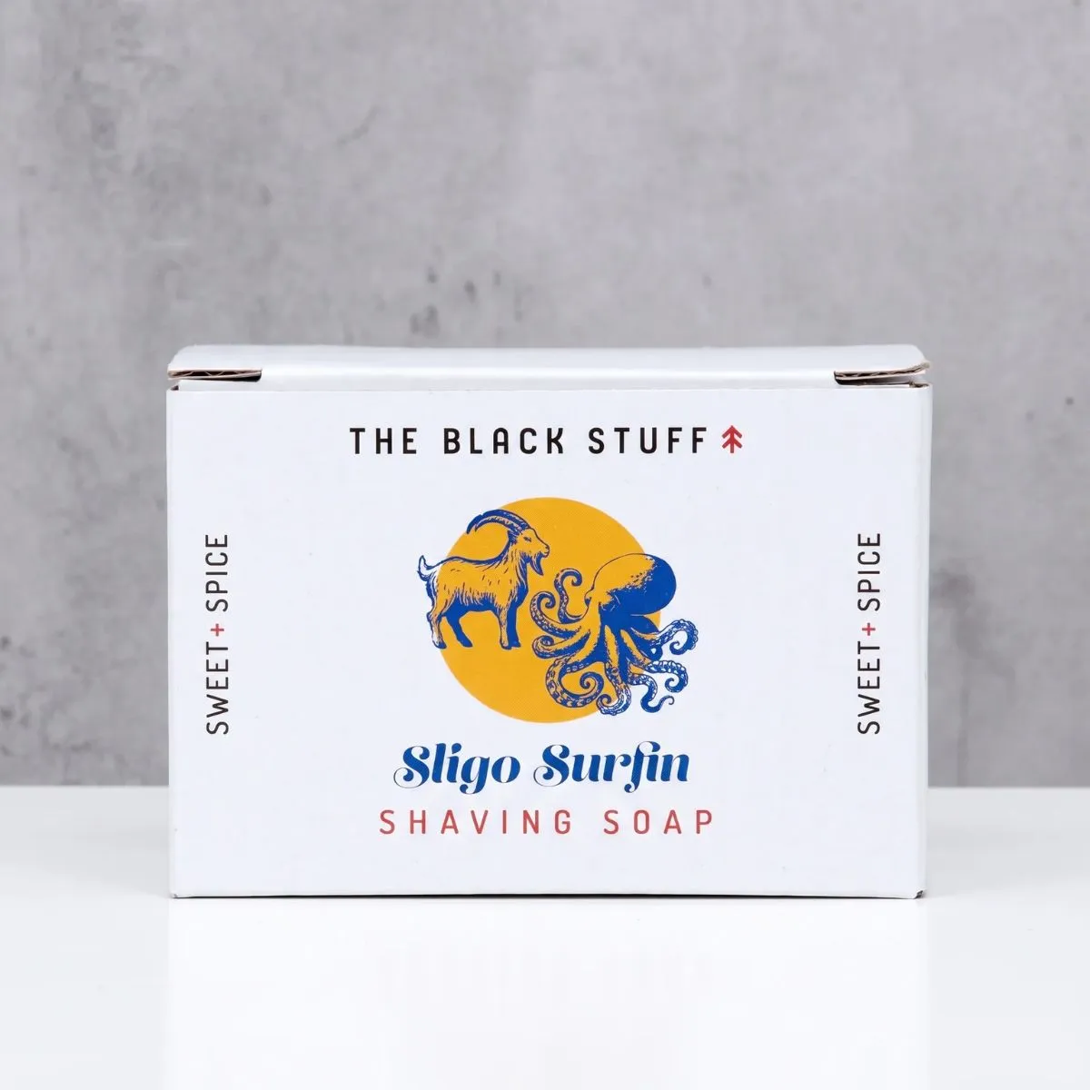 The Black Stuff Sligo Surfin barbersæbe 155g glas
