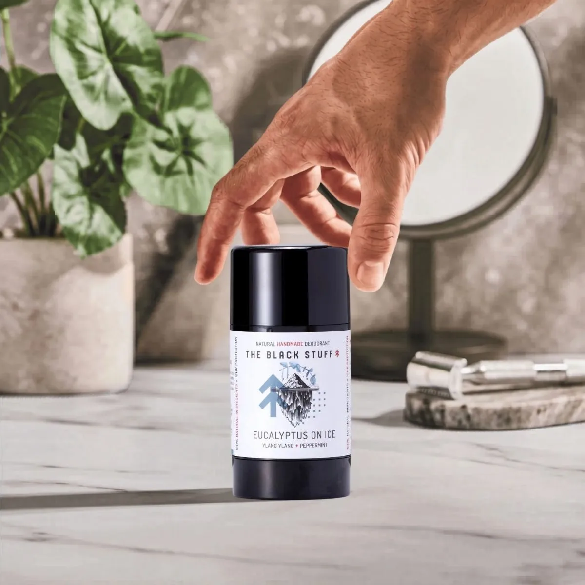 The Black Stuff Eucalyptus on Ice deodorant med mentol