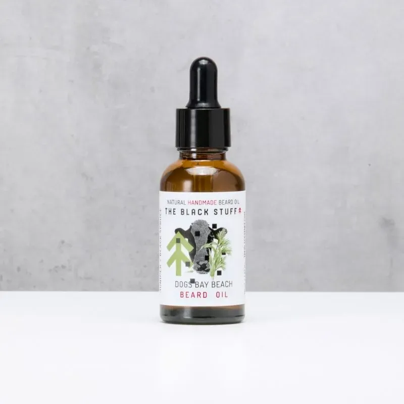 The Black Stuff Dog's Bay Beach skægolie naturlig 30ml