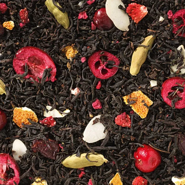 Naturayl Santa Berry sort te hindbær tranebær