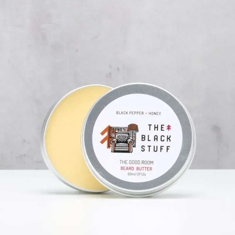 The Black Stuff The Good Room skægbalsam mild duft