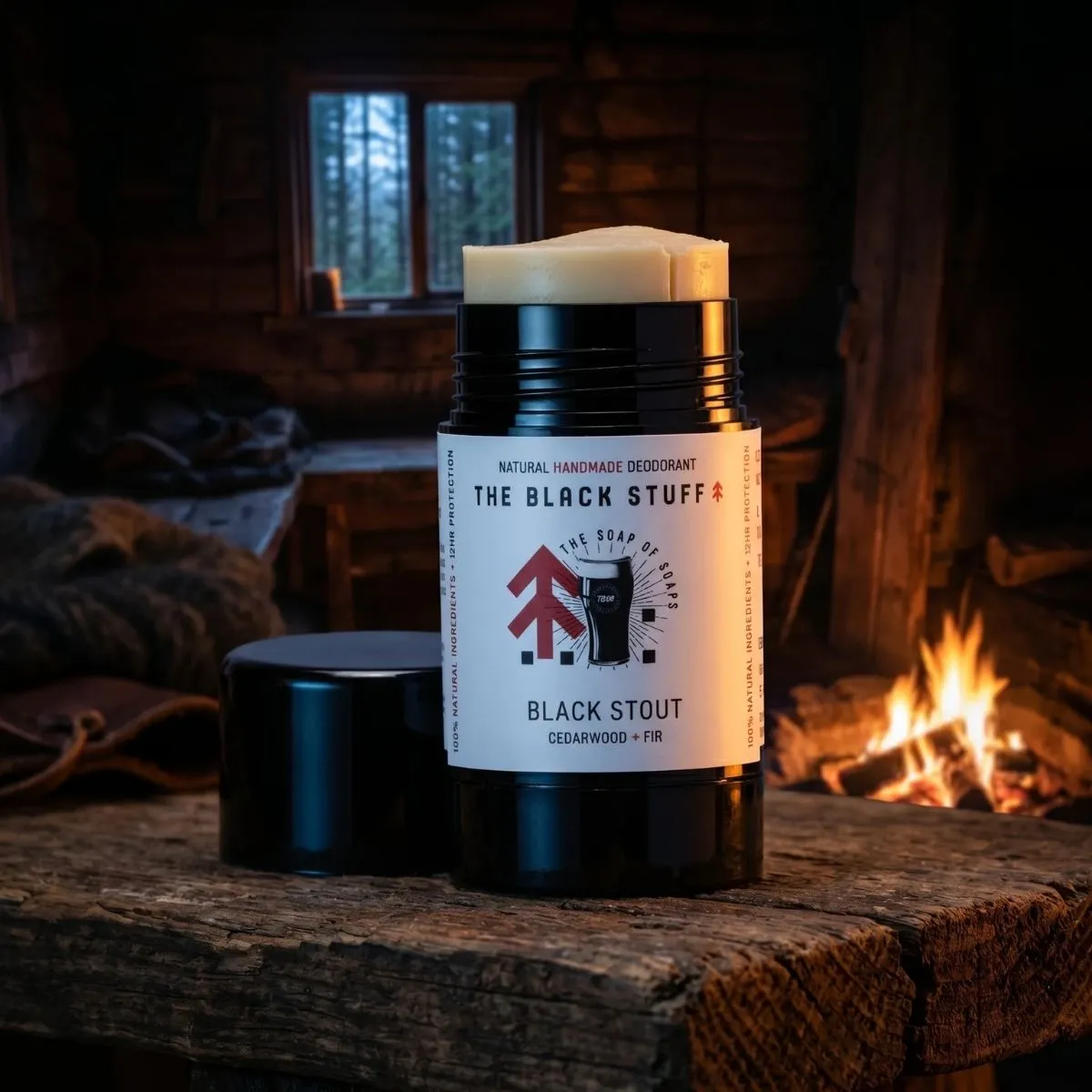 The Black Stuff Black Stout deodorant træagtig