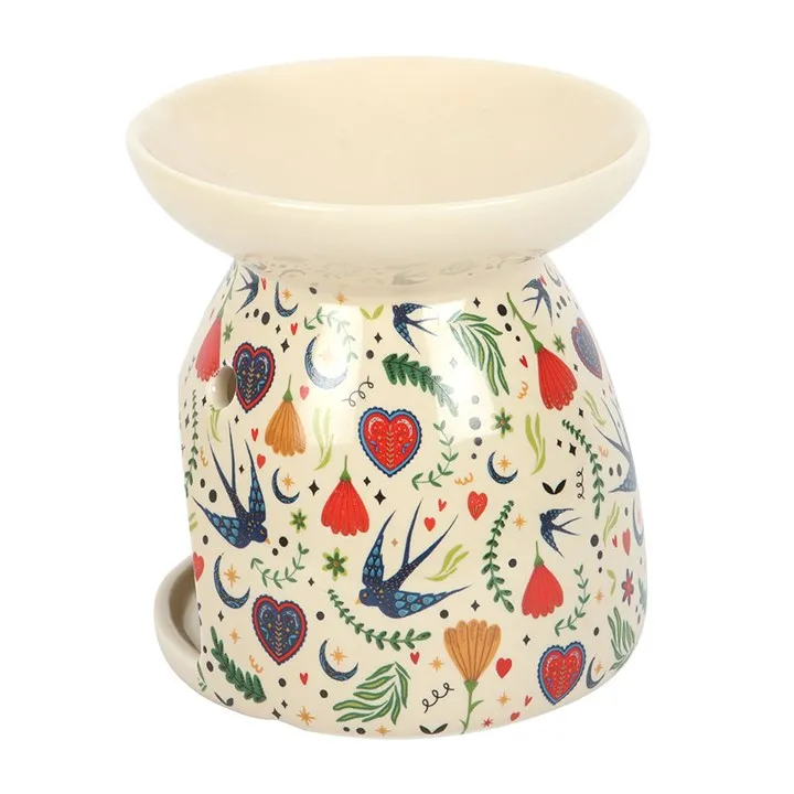 Naturayl Folk Fleur de Minuit duftbrænder keramik