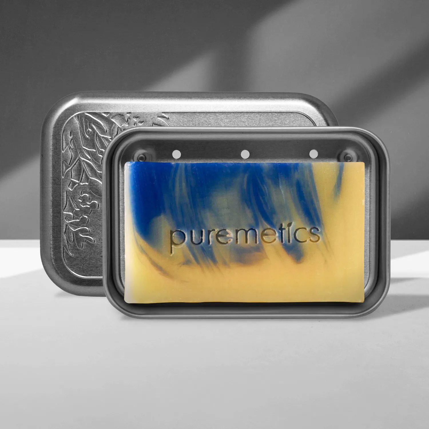 puremetics Mediterran ansigtssæbe fast citronsæbe