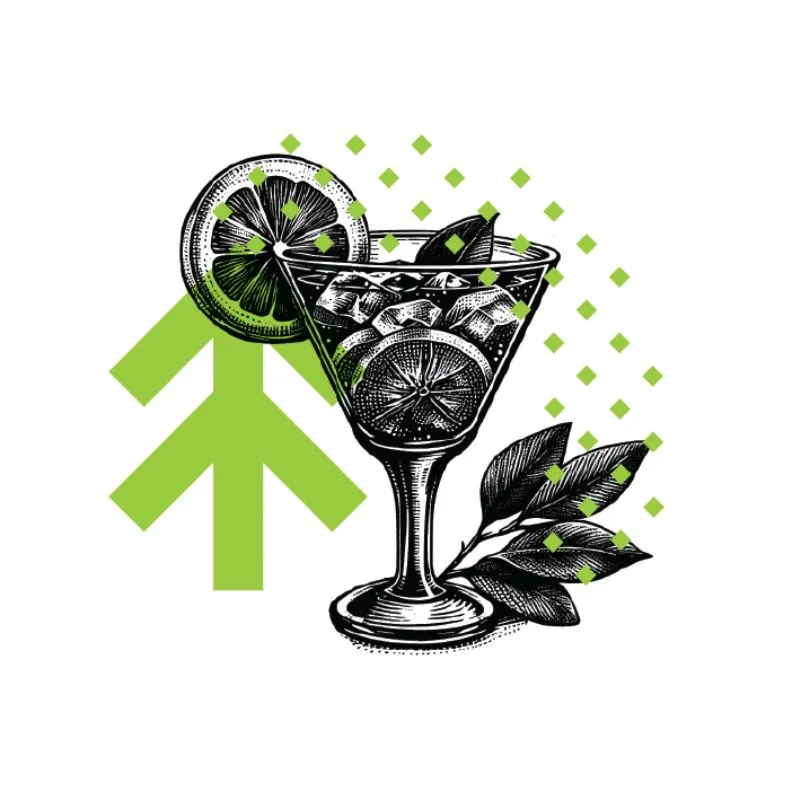 The Black Stuff Fresh Lime parfume EDP 10 ml lime