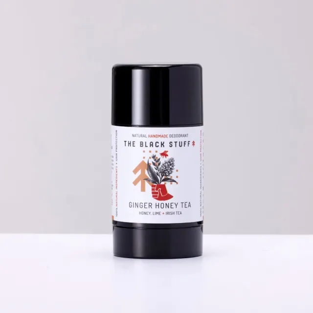 The Black Stuff Ginger Honey Tea deodorant naturlig ingefær