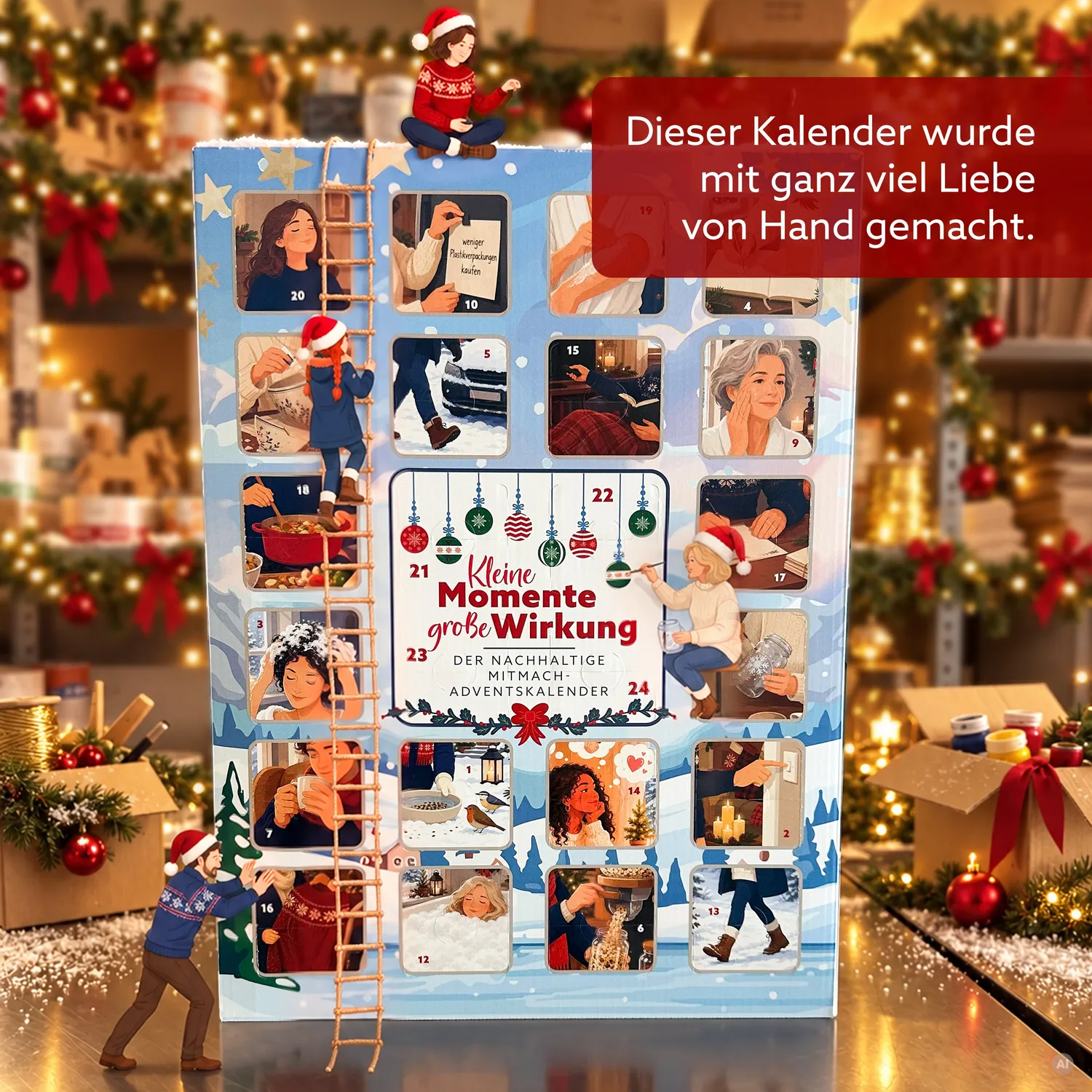 puremetics Adventskalender 2026 julekalender 24 minis