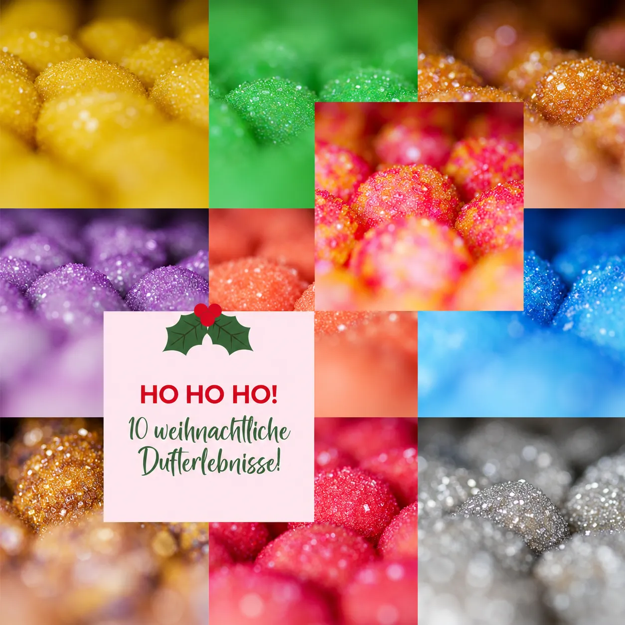 puremetics Weihnachtskugel brusekonfekt 10 stk jul
