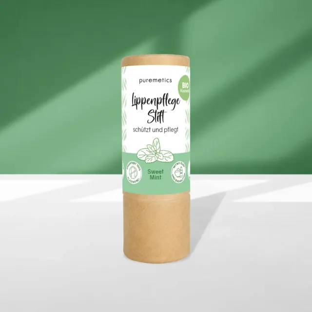puremetics Sweet Mint læbepomade stick mild duft