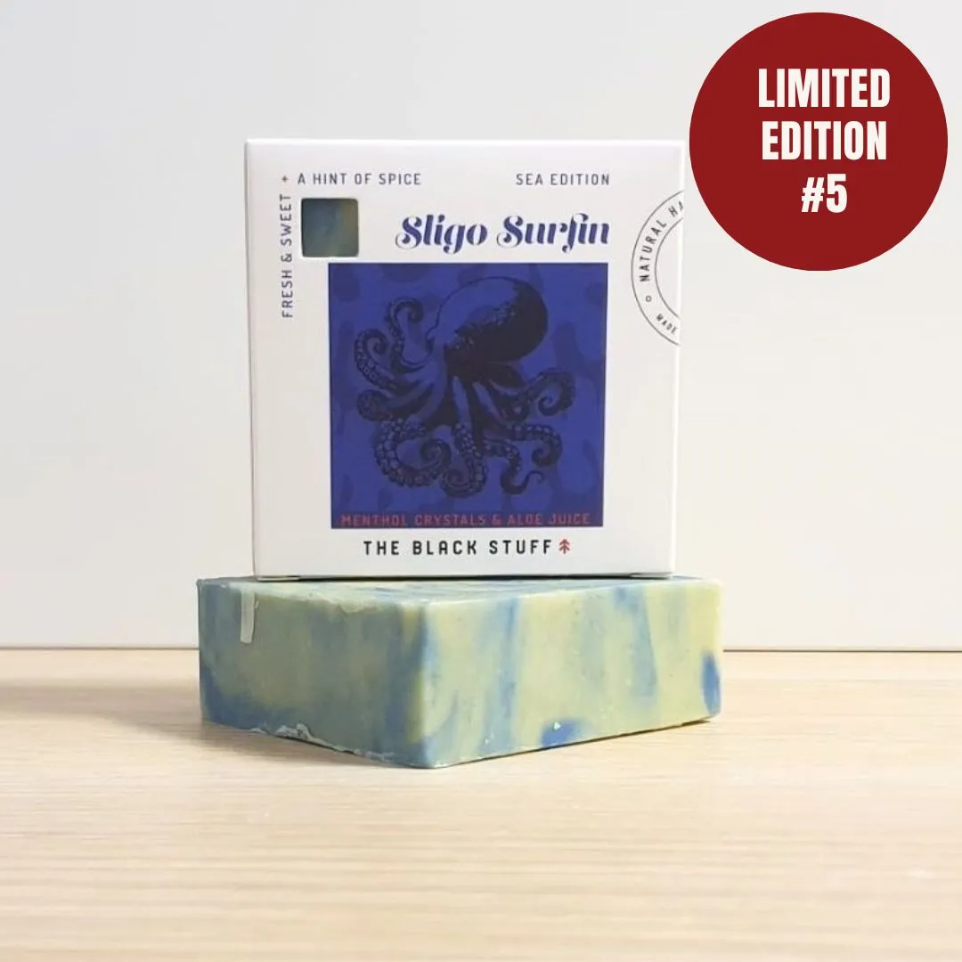 The Black Stuff Sligo Surfin' fast sæbe citronella 150g