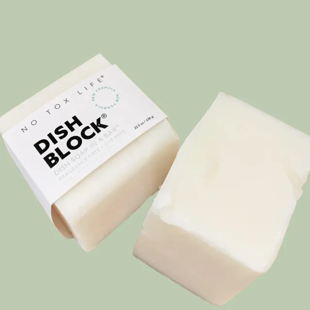 No Tox Life DISH BLOCK opvaskesæbe imperfect 2-pak uden parfume