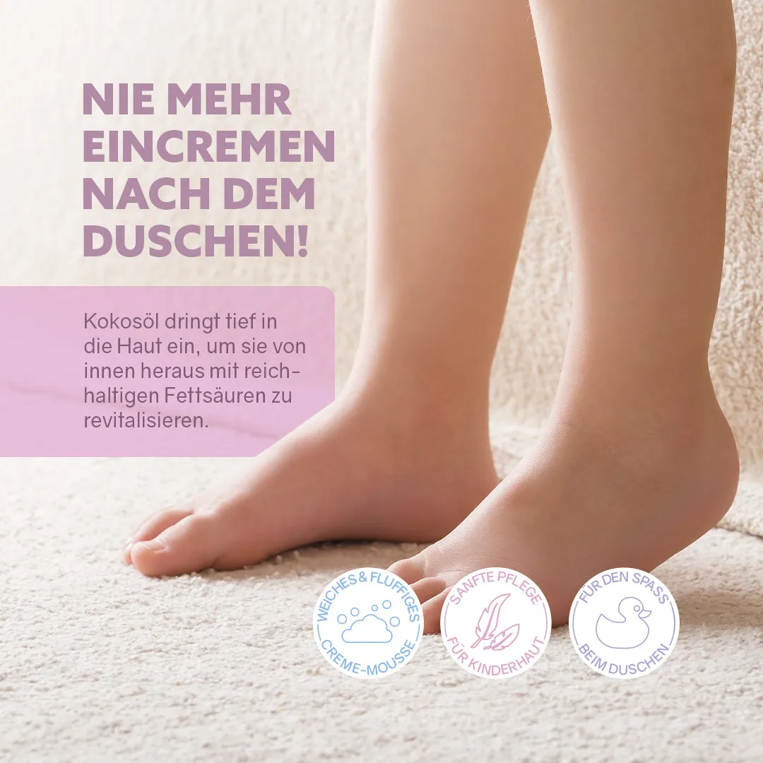 puremetics Dusch-Fluff Kinder brusemousse 1 stk mild