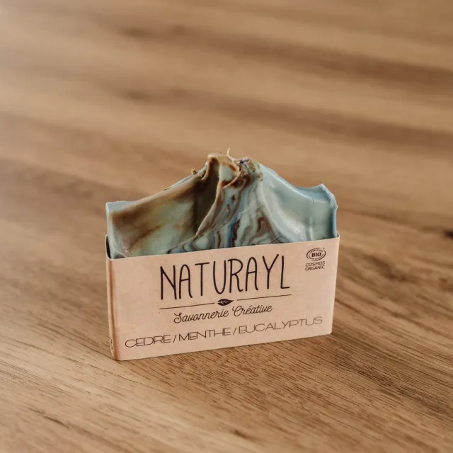 Naturayl Ceder Menthe Eukalyptus sæbe træduft