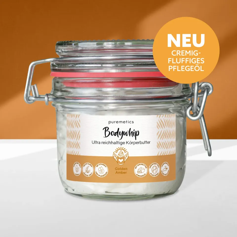 puremetics Bodywhip Golden Amber bodybutter varm