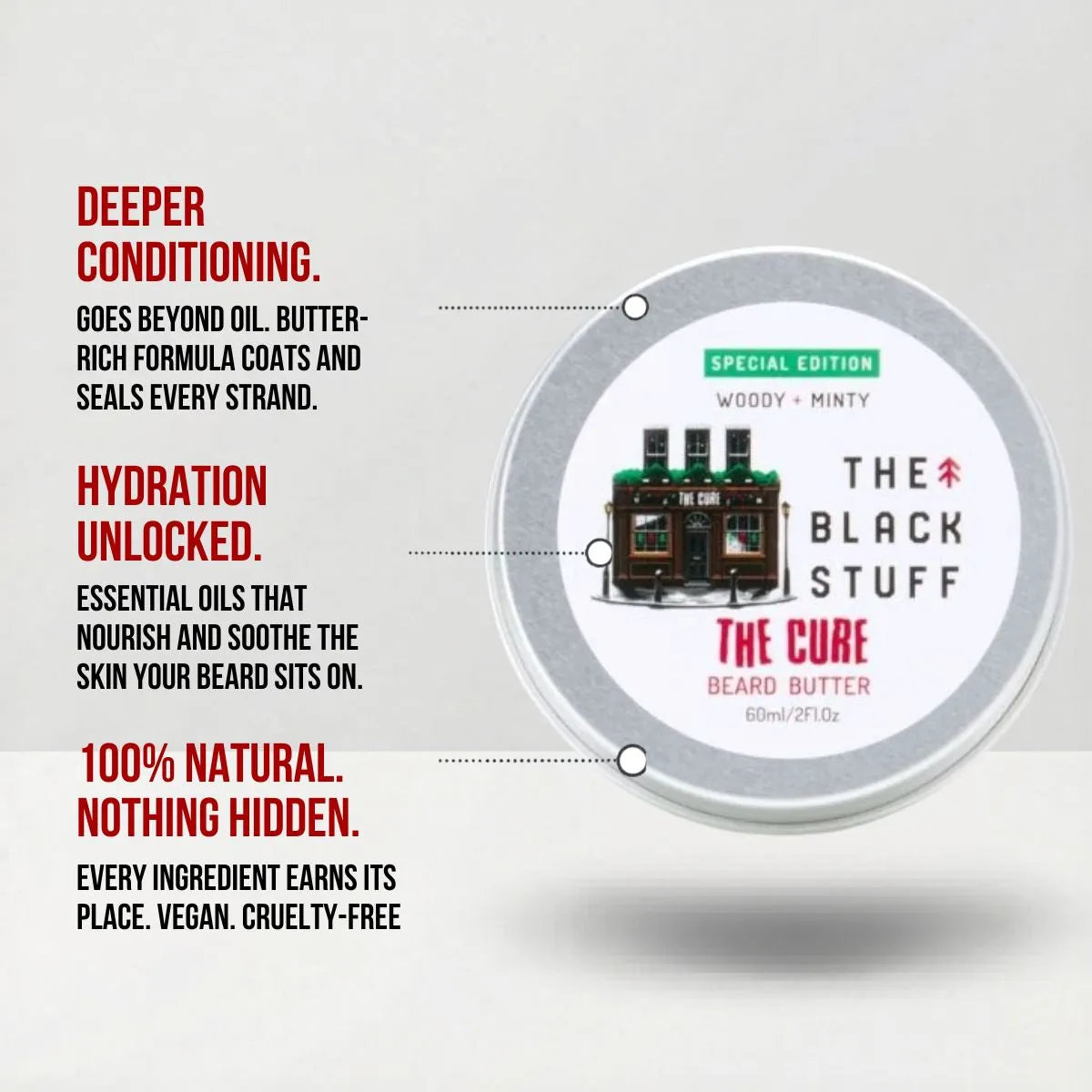 The Black Stuff TBS Cure skægbutter limited edition