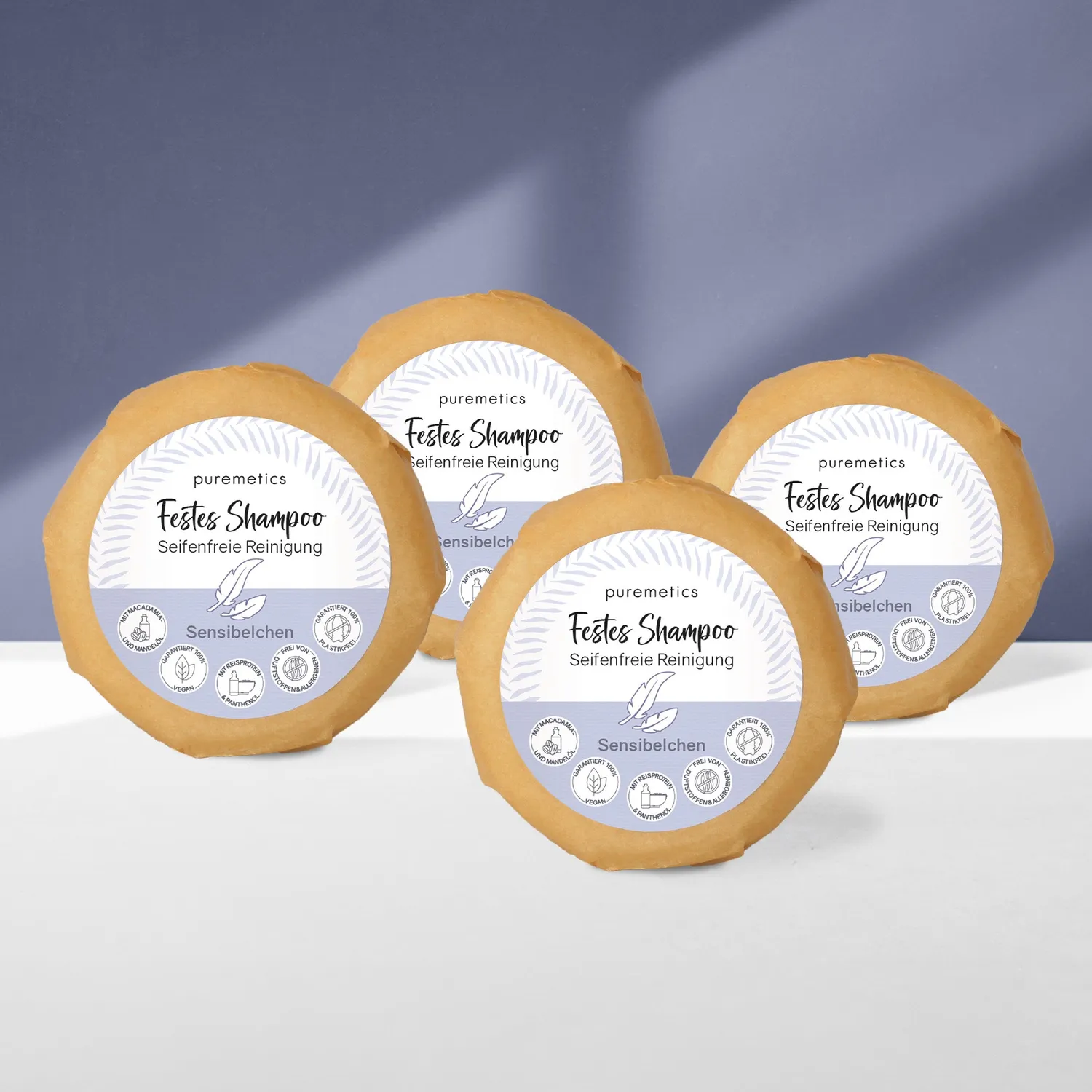 puremetics Sensibelchen fast shampoo uden duft