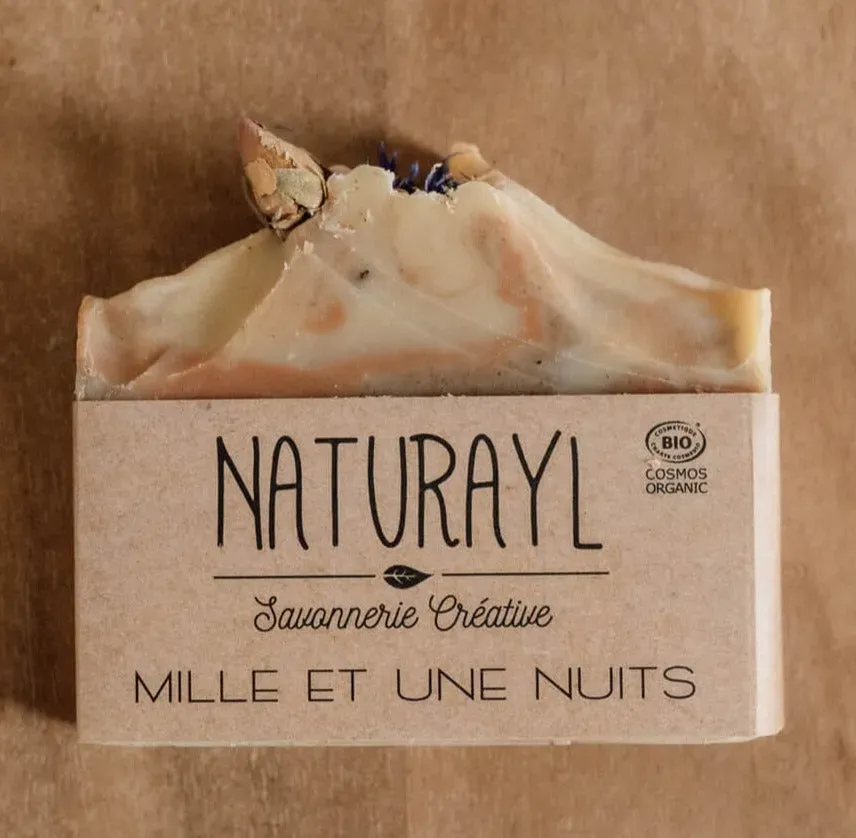 Naturayl 1001 Nuits lille fast sæbe med argan