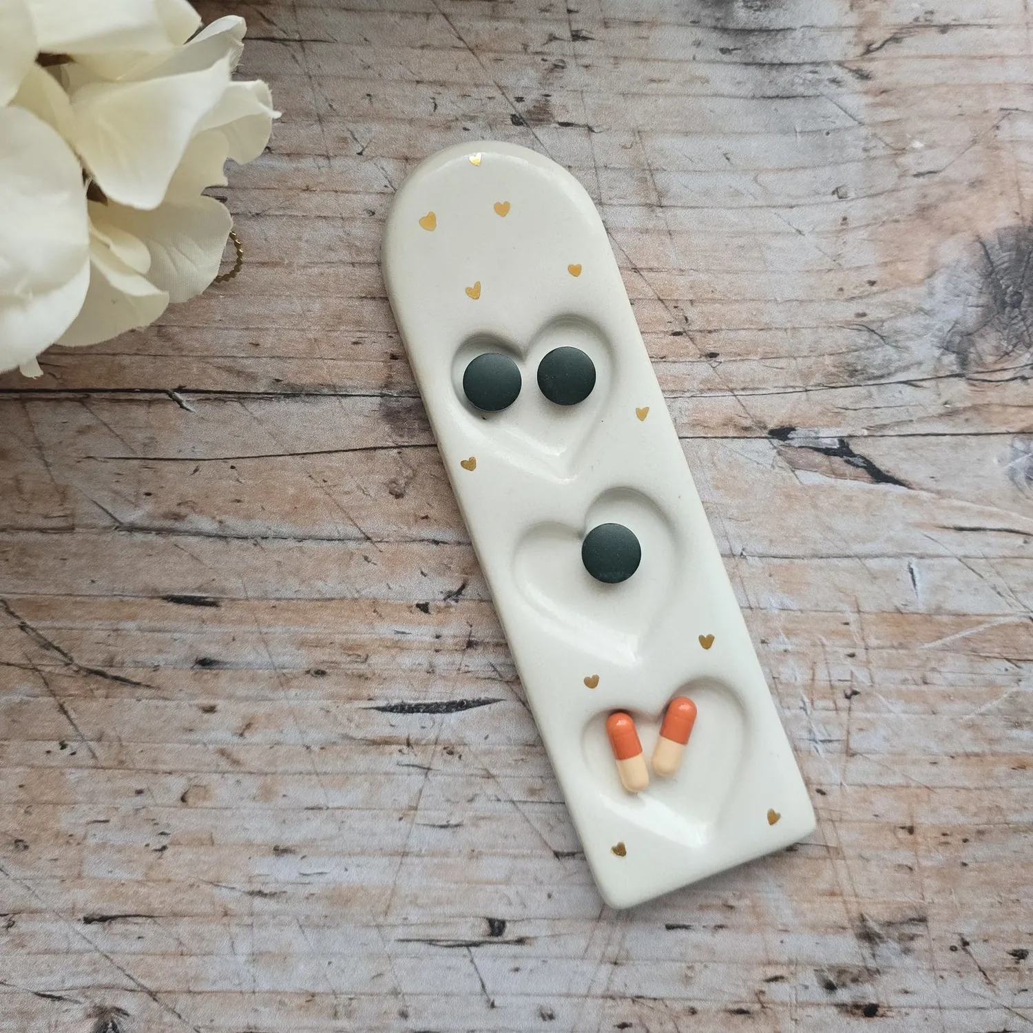 Naturayl Coeur d'Artiste malerpalette hjerte 3 rum