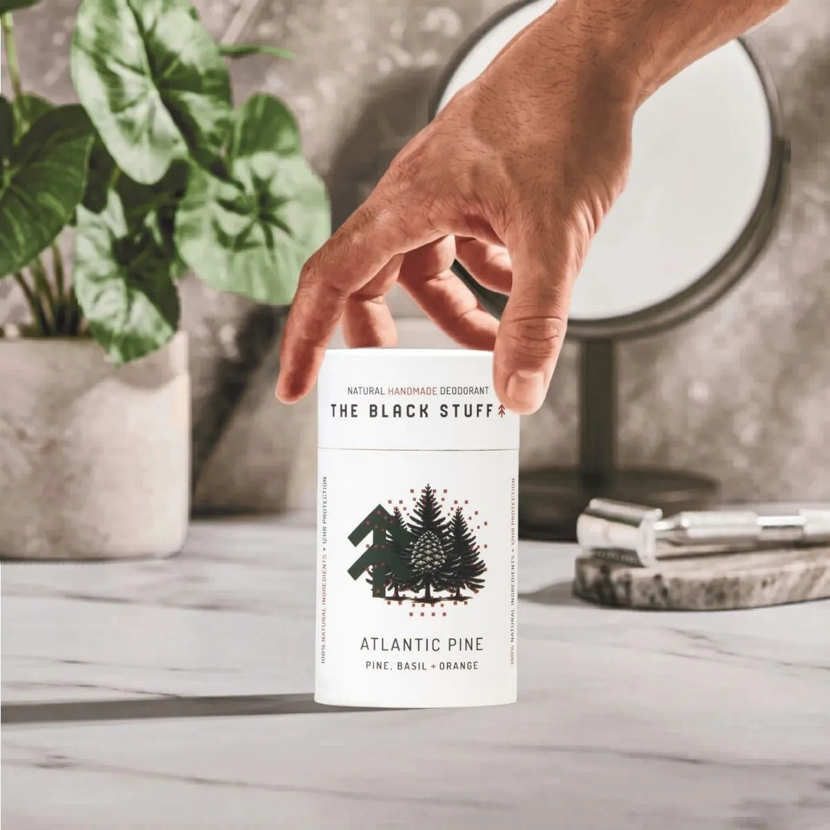 The Black Stuff Atlantic Pine deodorant sensitiv fyrretræ