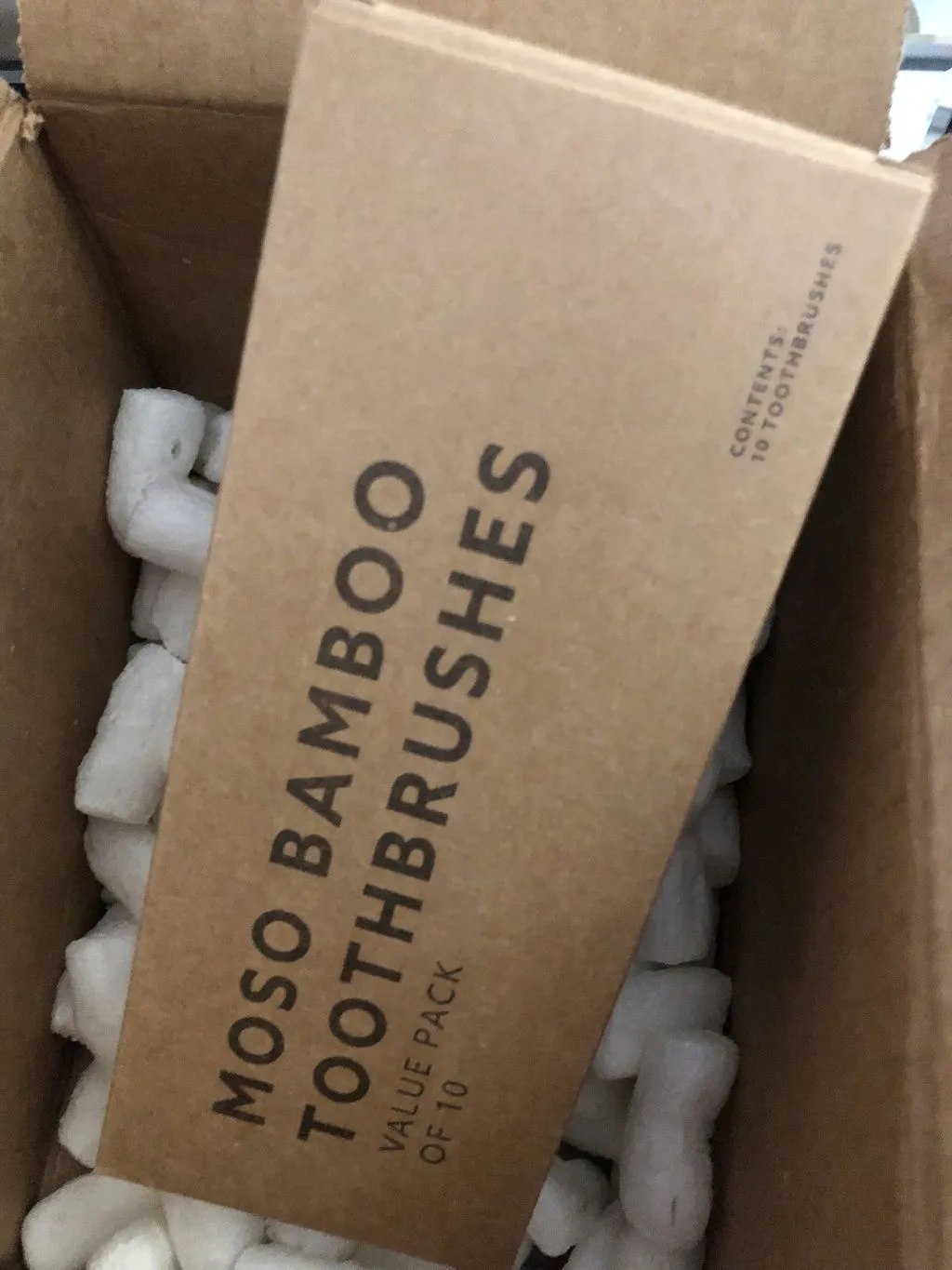 No Tox Life Moso bambus tandbørste 10-pak medium