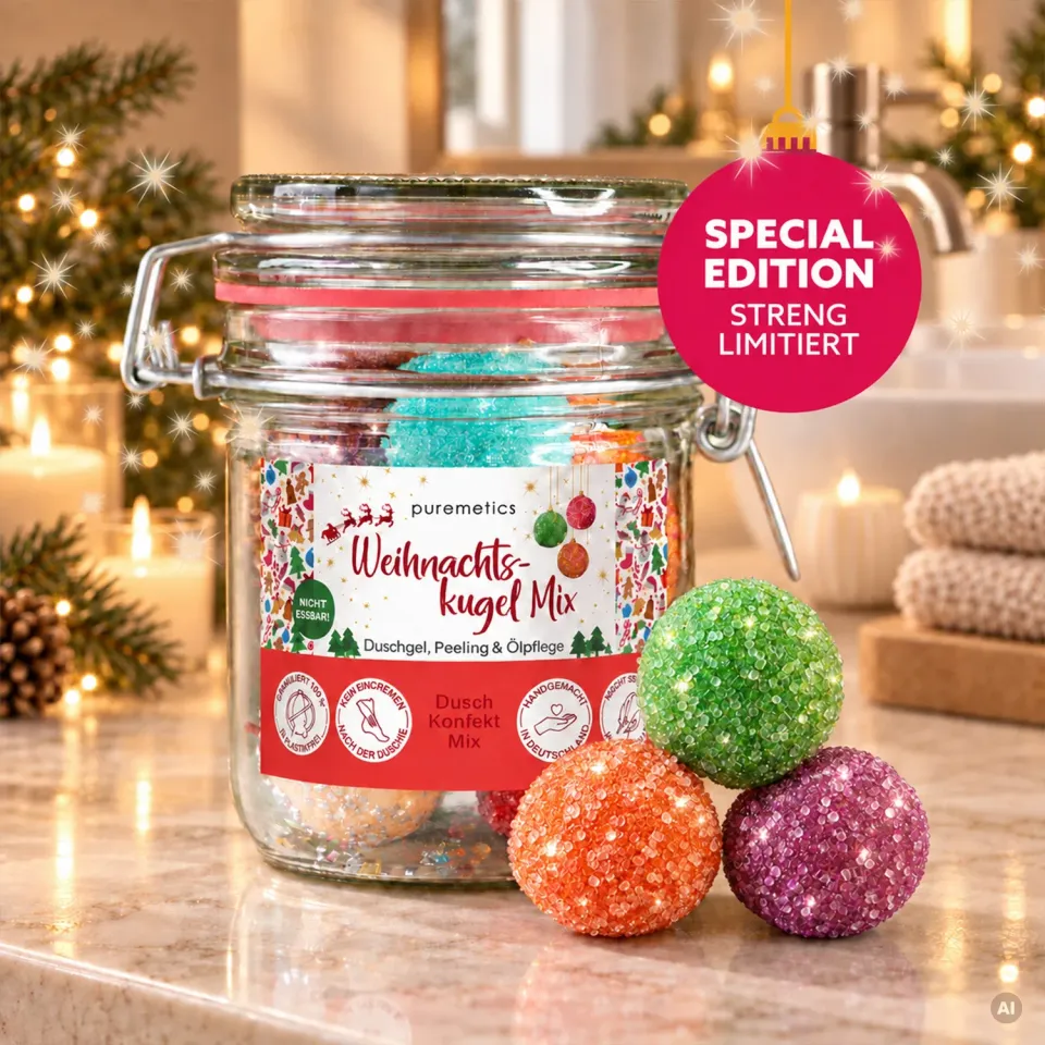 puremetics Weihnachtskugel brusekonfekt 10 stk jul