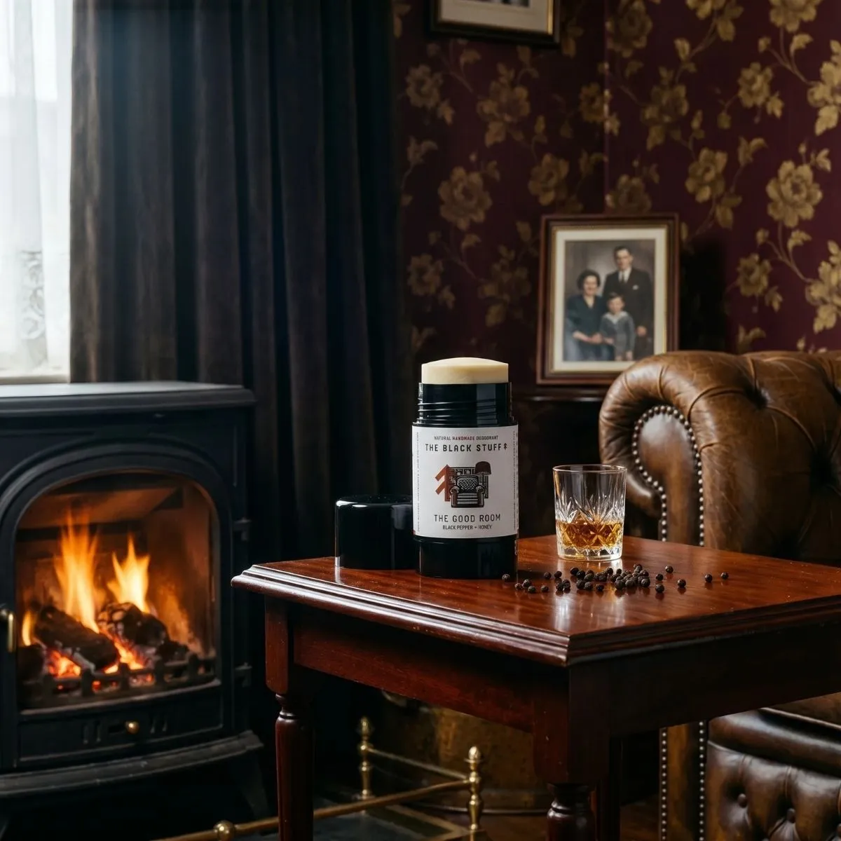 The Black Stuff The Good Room deodorant naturlig cedertræ