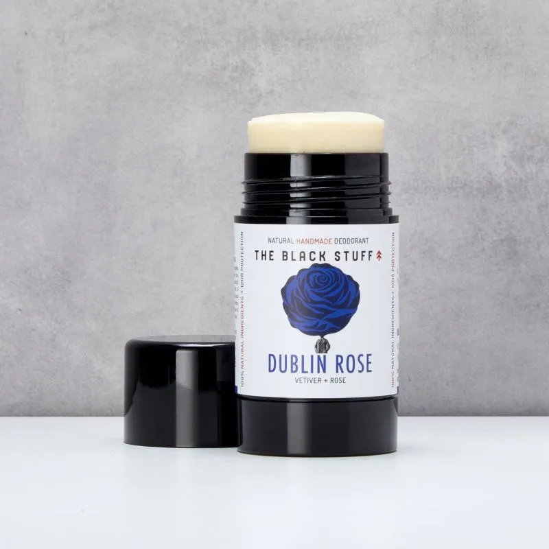The Black Stuff Dublin Rose deodorant