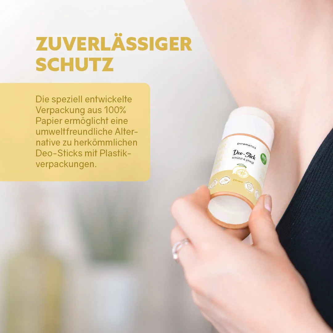 puremetics Zitrone fast deo stick citron