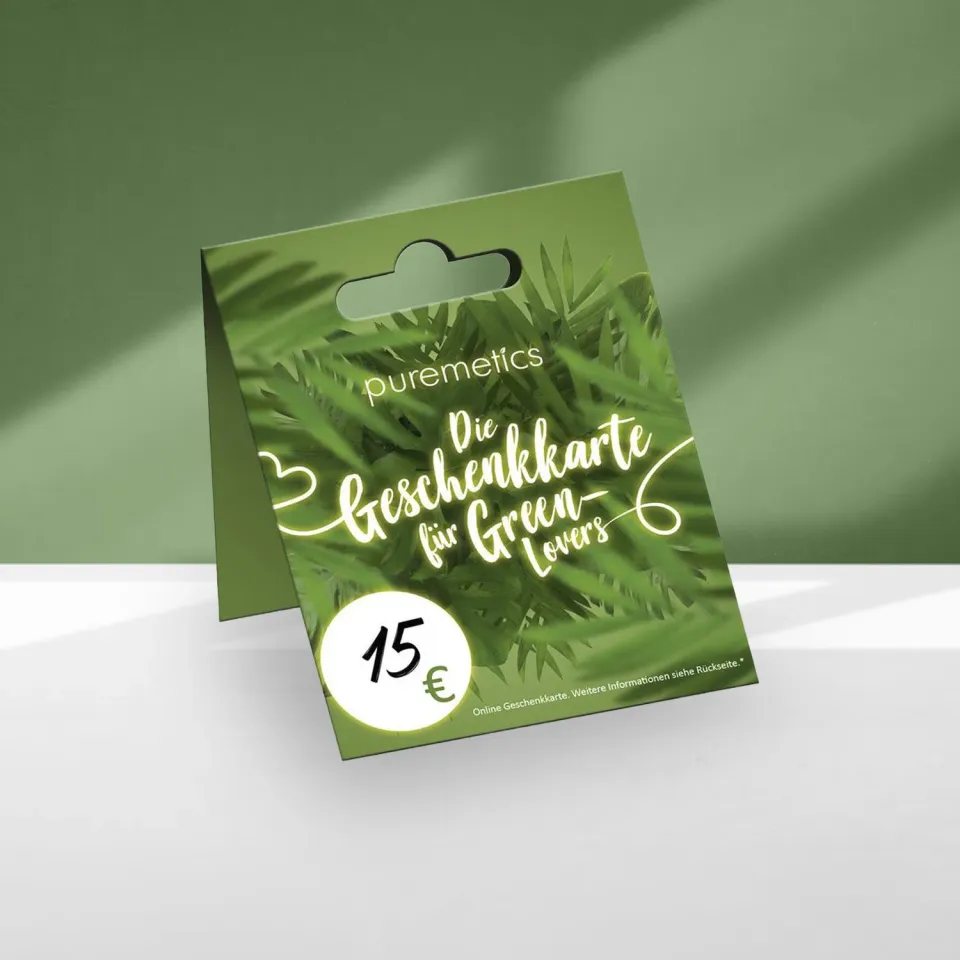 puremetics Geschenkkarte gavekort fysisk post